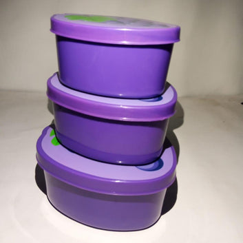 Food Storage Box Container, Pack Of 3